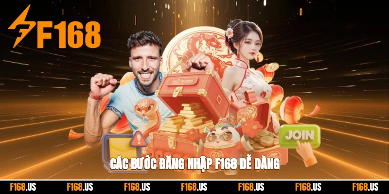 Các bước đăng nhập f168 dễ dàng